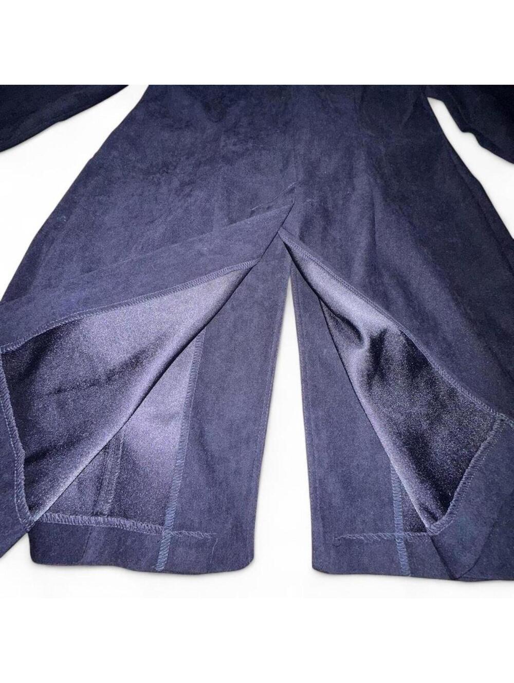 Worthington tailored tuxedo-style blazer jacket petite 90s structured black - Picture 8 of 8